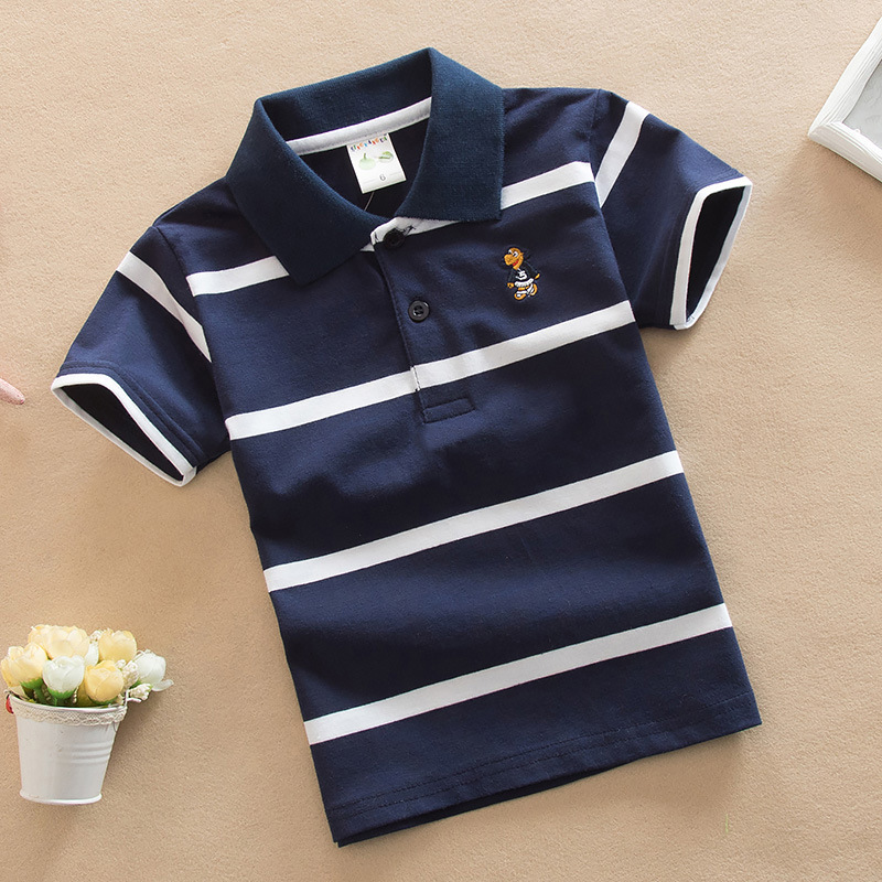 Baby Clothing In Summer - Zomer jongens poloshirts korte mouw T-shirt