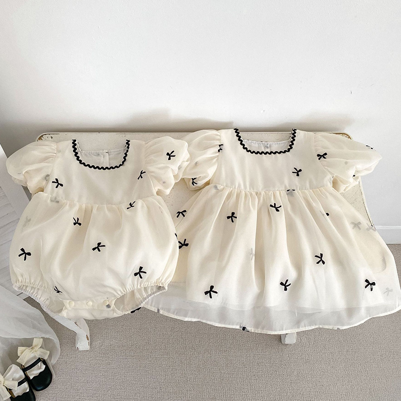 Baby Clothing In Summer - Kinderen Zusters Kleding Zomer Baby Meisje