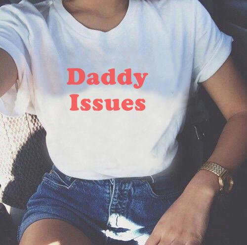 Baby Clothing Quality - Skuggnas Daddy Problemen Tumblr Meisjes Shirt