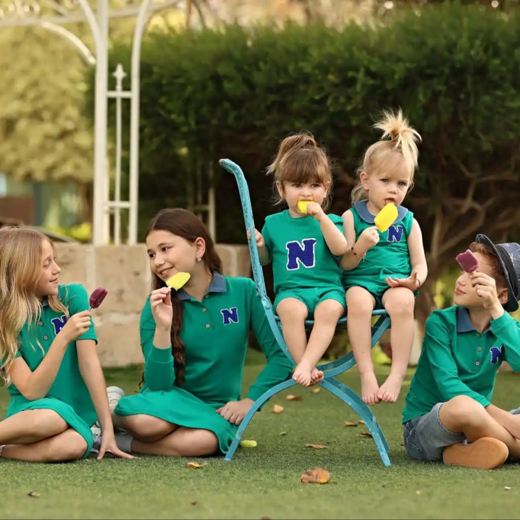 Baby Clothing In Summer - 2026 Mali's SS Green Polo Collectie