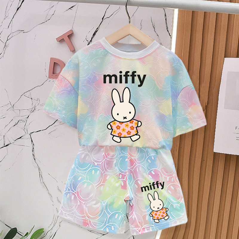 Baby Clothing In Summer - Miffys Konijn Zomerkleding Sets voor Baby