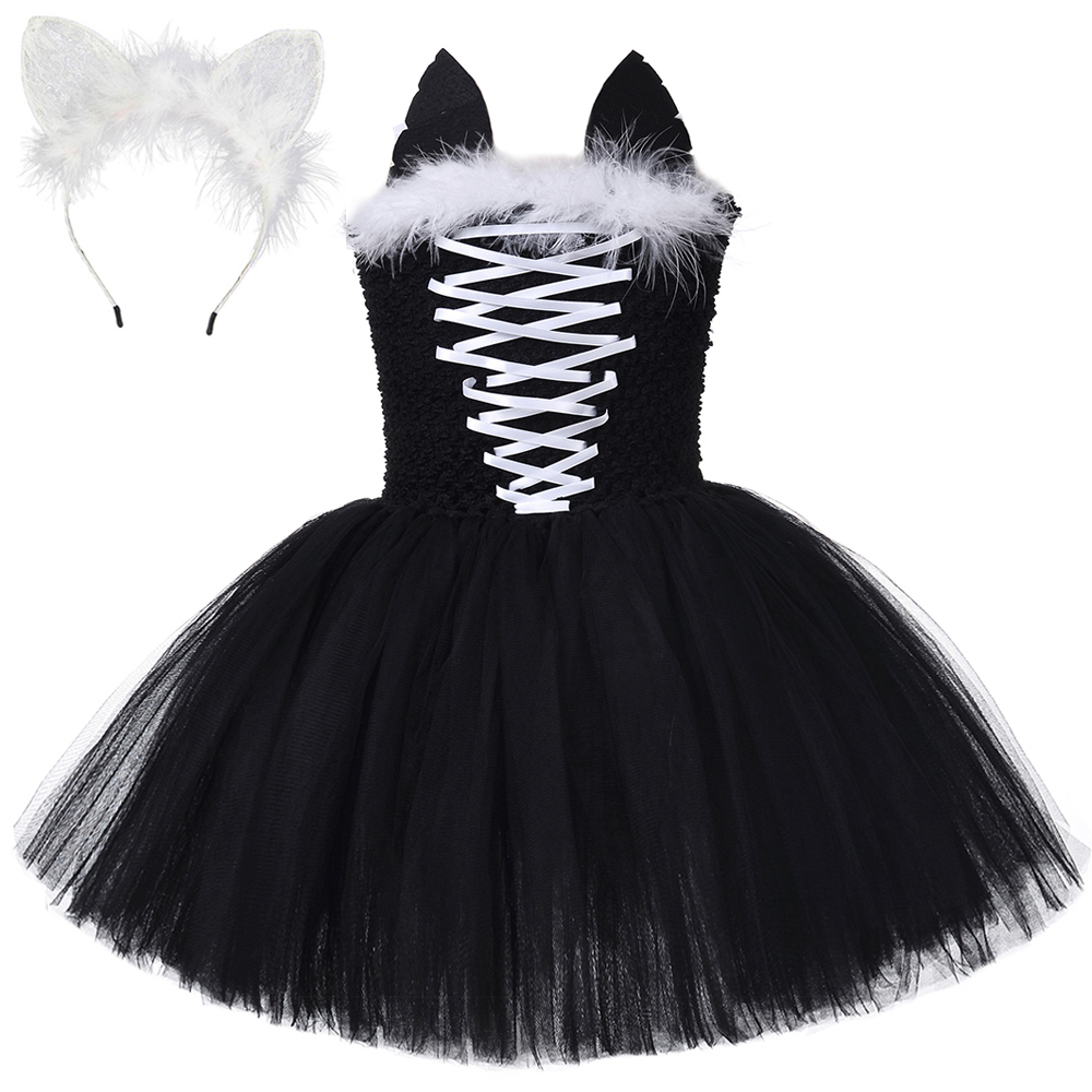 Zwarte Kat Tutu Jurk voor Meis - Baby Tutu Skirt recensie en prijs