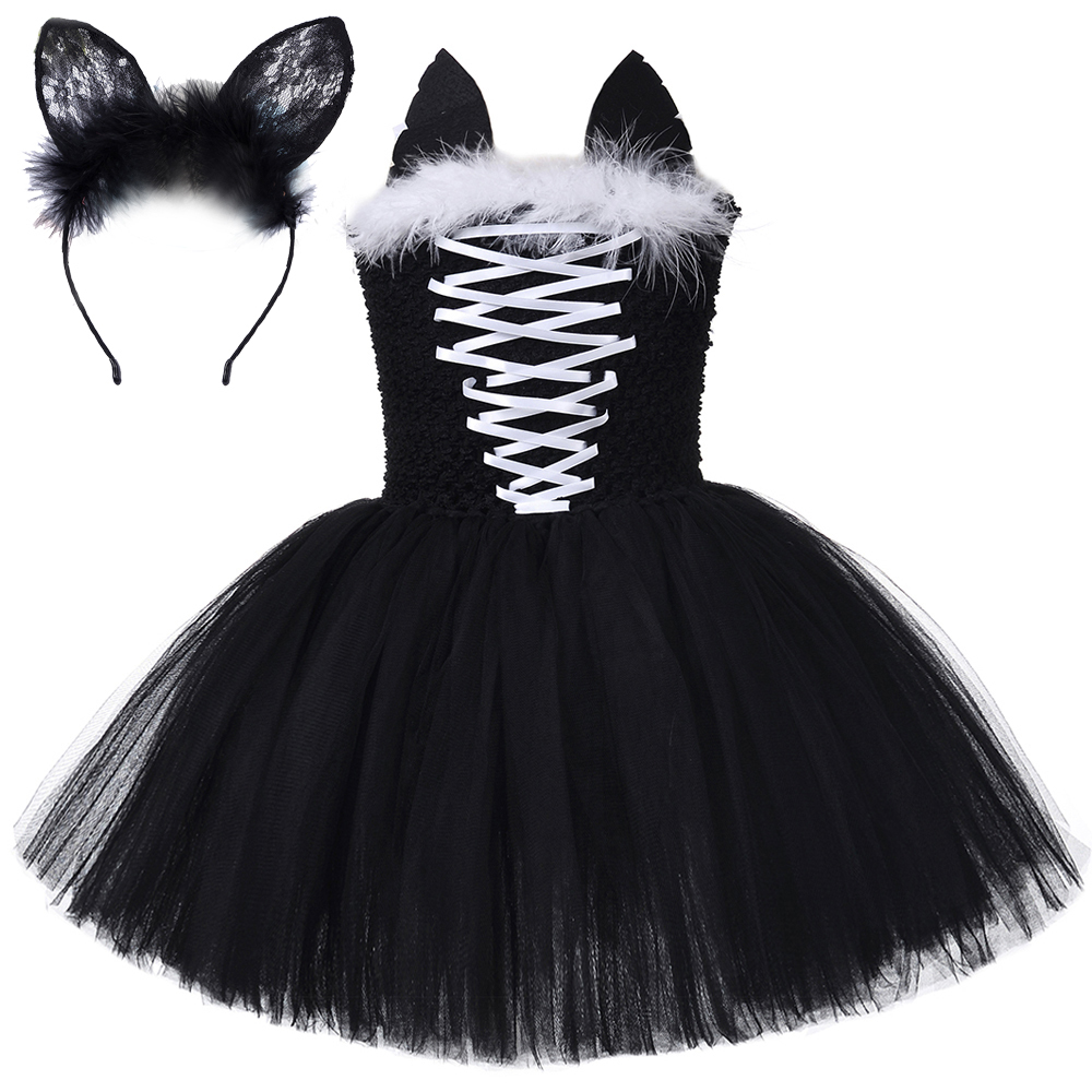 Zwarte Kat Tutu Jurk voor Meis - Baby Tutu Skirt recensie en prijs