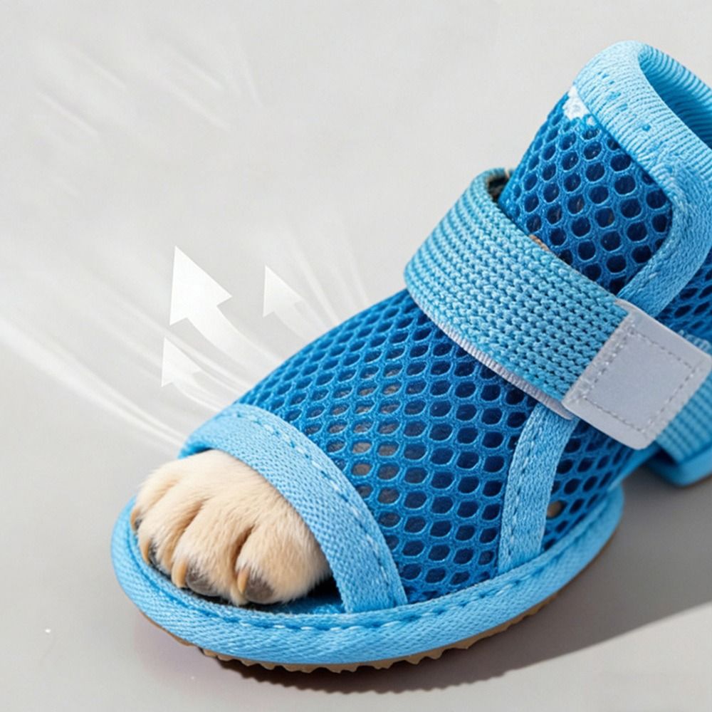 4 stuks draagbare mesh hondens - Soft Sole Booties recensie en prijs