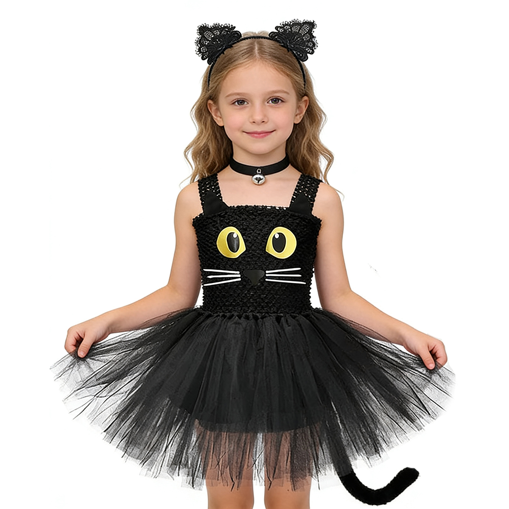 Meisjes Zwarte Kat Tutu Jurk K - Baby Tutu Skirt recensie en prijs