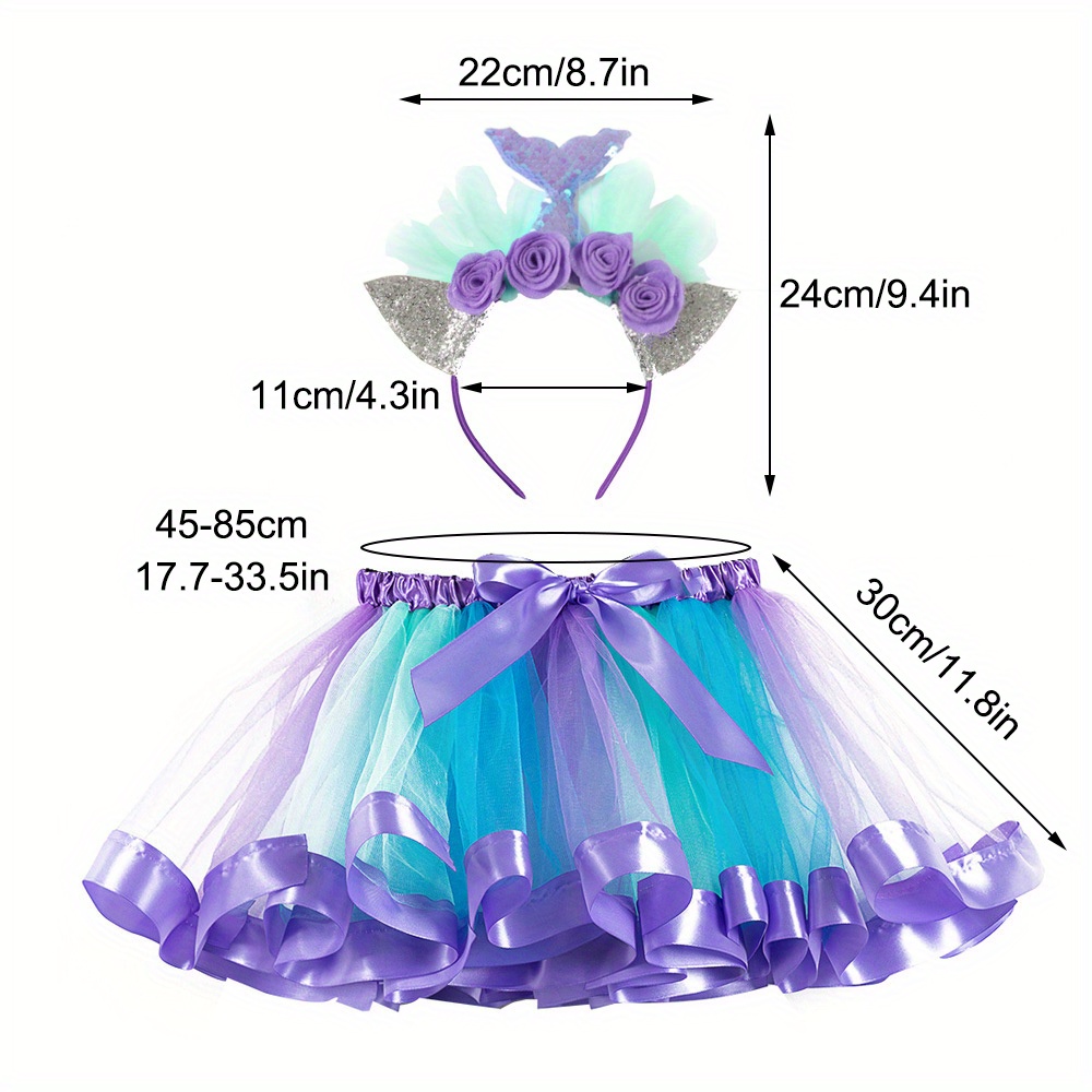 Meisjes zeemeermin haarband me - Baby Tutu Skirt recensie en prijs