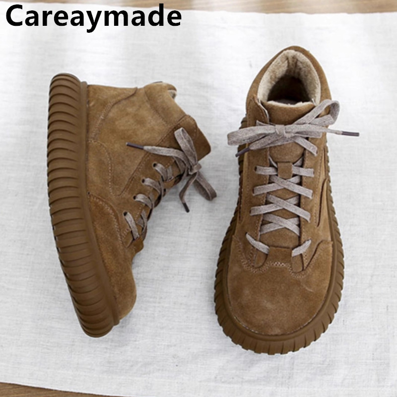 Careaymade-brede kop lederen d - Soft Sole Booties recensie en prijs