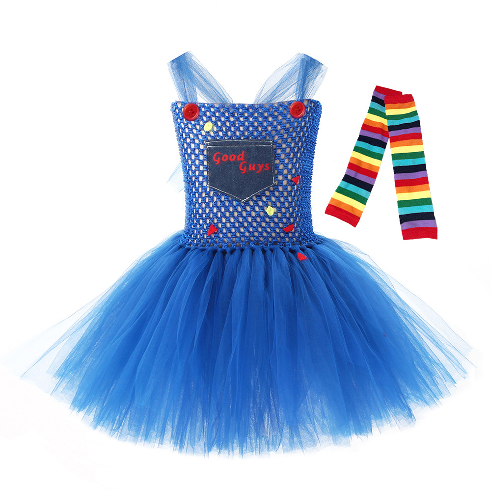 Meisjes Halloween Enge Pop Cos - Baby Tutu Skirt recensie en prijs