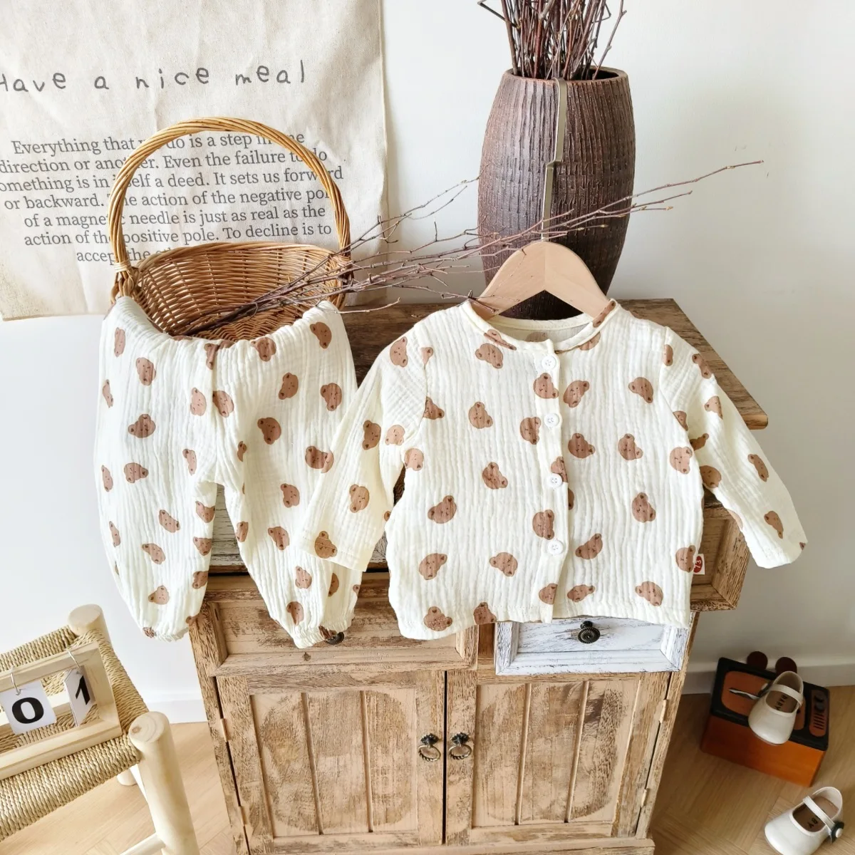 2024 Herfst Nieuw In Kinderen  - Baby Clothing For Sleep recensie en prijs