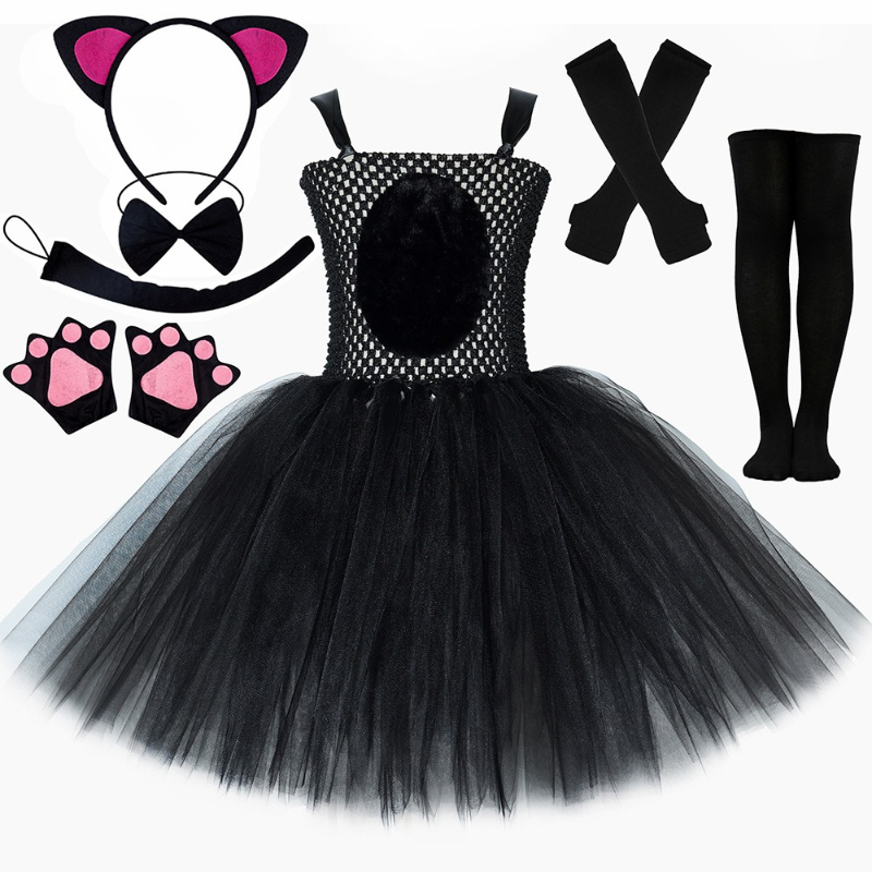 Meisjes voor Black Panther Cat - Baby Tutu Skirt recensie en prijs