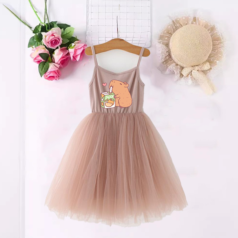 Capibara Meisjes Jurken Anime  - Baby Clothing In Summer recensie en prijs